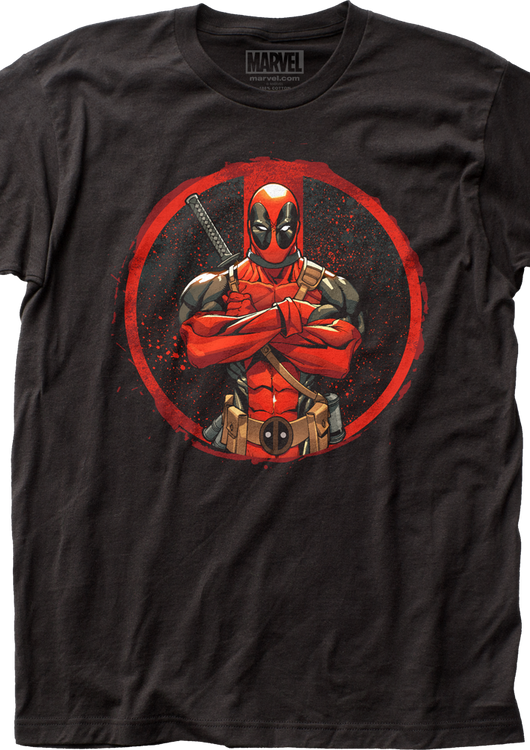 Arms Crossed Deadpool T-Shirt - main product image