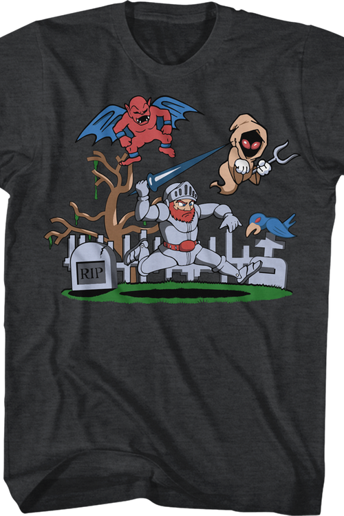 Arthur vs The Undead Ghosts 'N Goblins T-Shirtmain product image