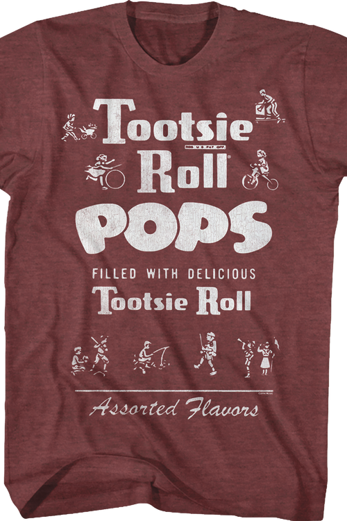 Assorted Flavors Tootsie Pop T-Shirtmain product image