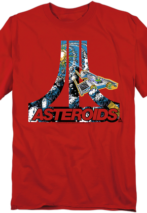 Asteroids Atari Logo T-Shirt