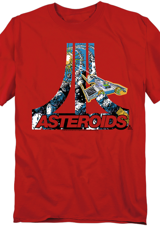 Asteroids Atari Logo T-Shirt - main product image