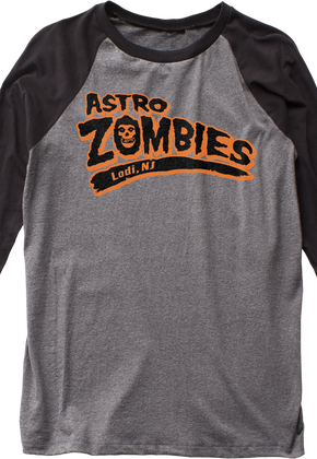 Astro Zombies Misfits Raglan Baseball Shirt