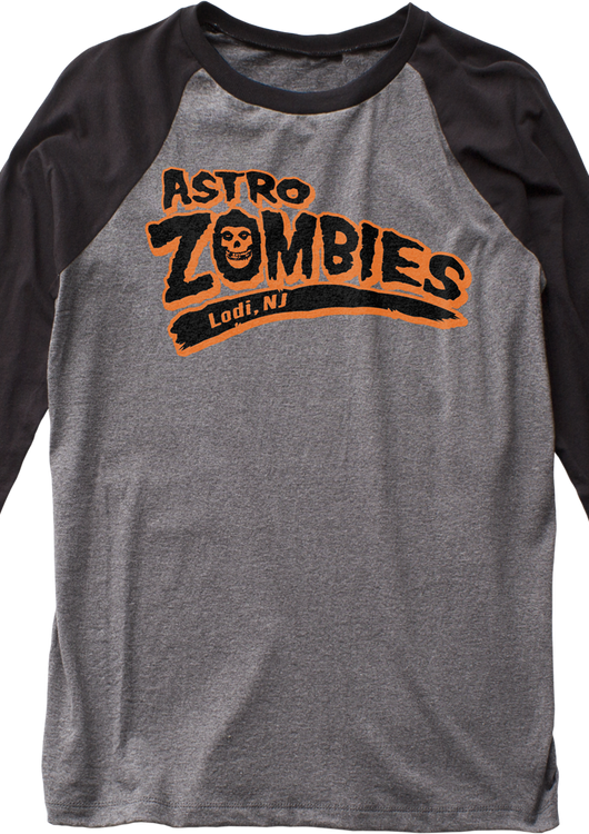 Astro Zombies Misfits Raglan Baseball Shirt - main product image