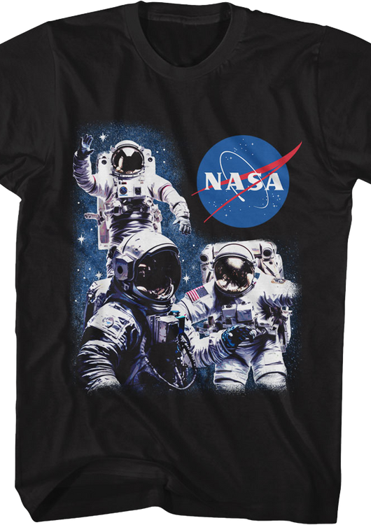 Astronaut Collage NASA T-Shirt - main product image