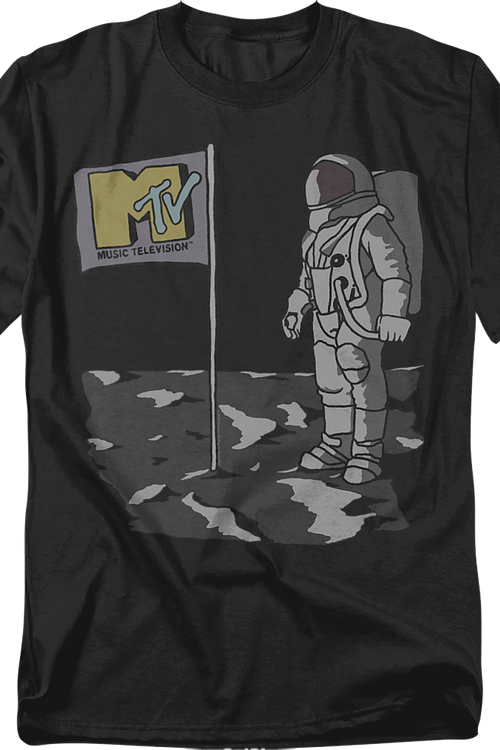 Astronaut Illustration MTV T-Shirtmain product image