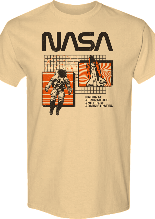 Astronaut & Space Shuttle NASA T-Shirt - main product image
