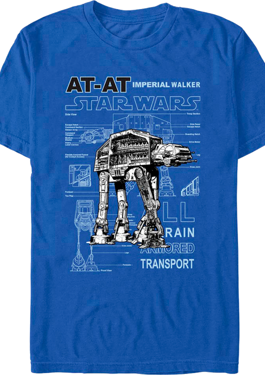 AT-AT Imperial Walker Star Wars T-Shirt - main product image