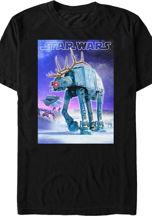 AT-AT Reindeer Star Wars T-Shirt - main product image