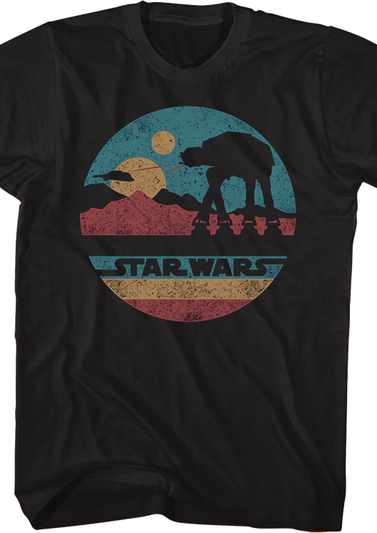 AT-AT Silhouette Star Wars T-Shirt - main product image