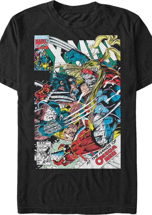 At The Hands Of Omega Red X-Men T-Shirt - main product image