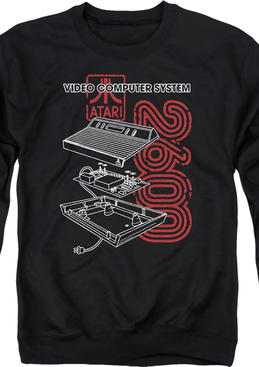 Atari 2600 Video Computer System Sweatshirt - main product image