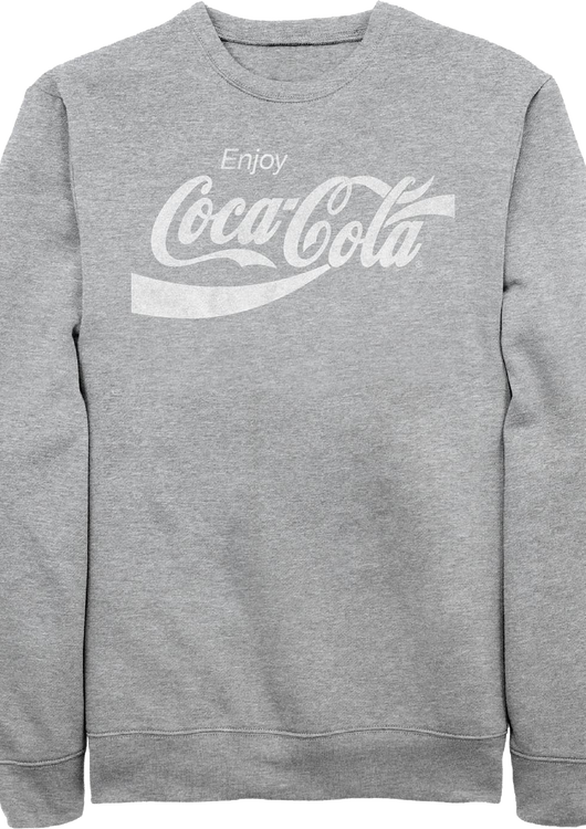 Athletic Heather Enjoy Coca-Cola Sweatshirt - main product image