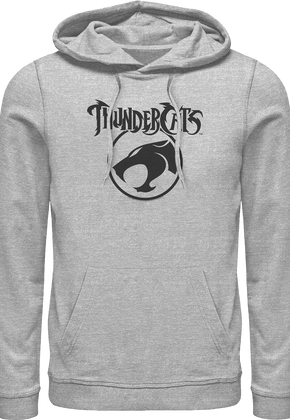 Athletic Heather ThunderCats Logo Hoodie