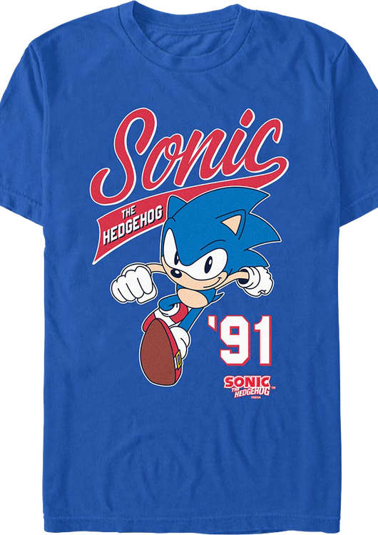 Athletic Logo Sonic The Hedgehog T-Shirt - main product image