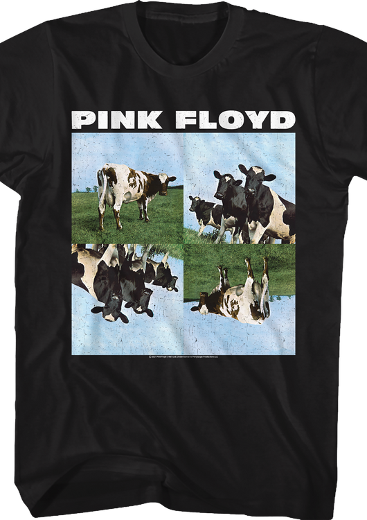 Atom Heart Mother Cows Pink Floyd T-Shirt - main product image
