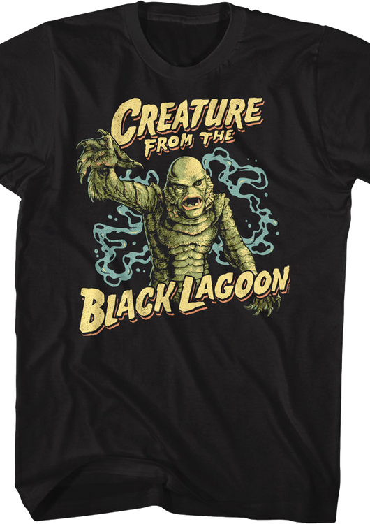 Attack Pose Creature From The Black Lagoon T-Shirt - main product image