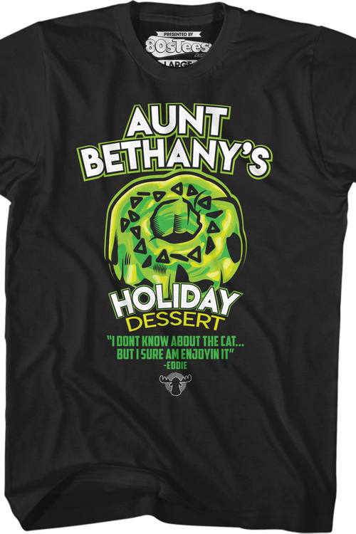 Aunt Bethany's Holiday Dessert Christmas Vacation T-Shirt - main product image