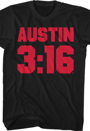Red Austin 3:16 Stone Cold T-Shirt