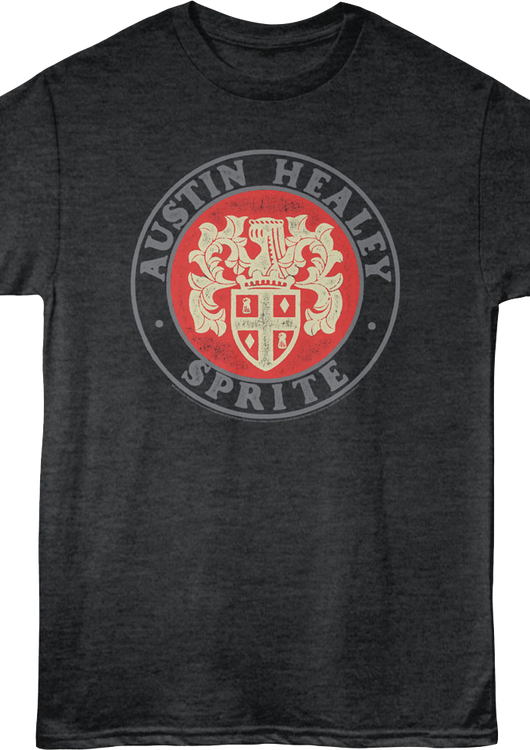 Austin Healey Sprite Crest British Motor Heritage T-Shirt - main product image