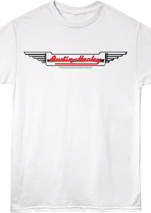 Austin Healey Wings Logo British Motor Heritage T-Shirt - main product image