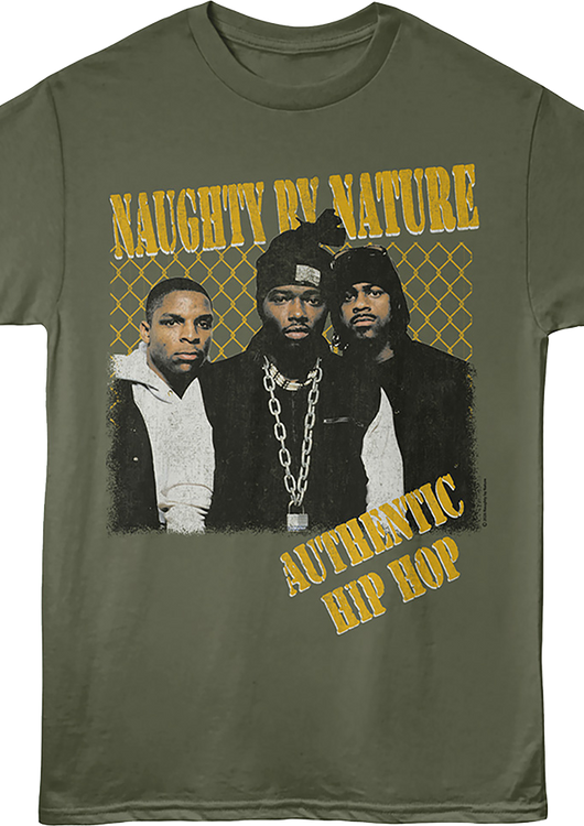 Authentic Hip Hop Naughty By Nature T-Shirt - main product image