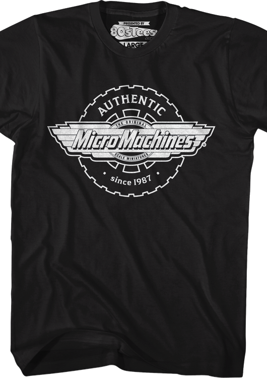 Authentic Since 1987 Micro Machines T-Shirt - main product image
