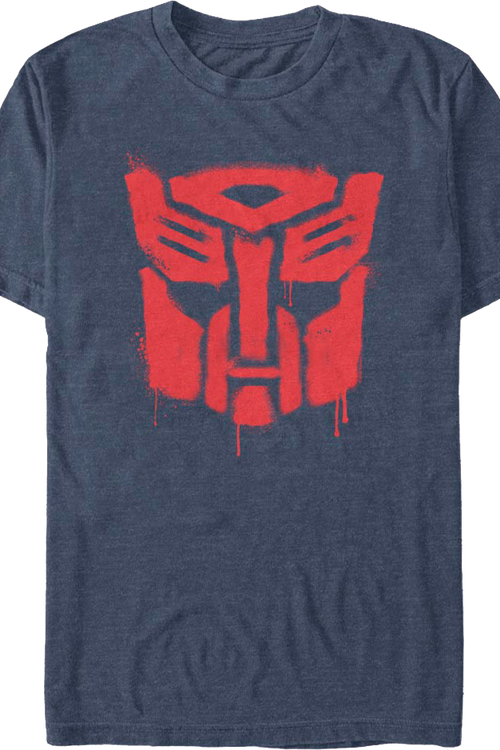Autobot Graffiti Logo Transformers T-Shirtmain product image