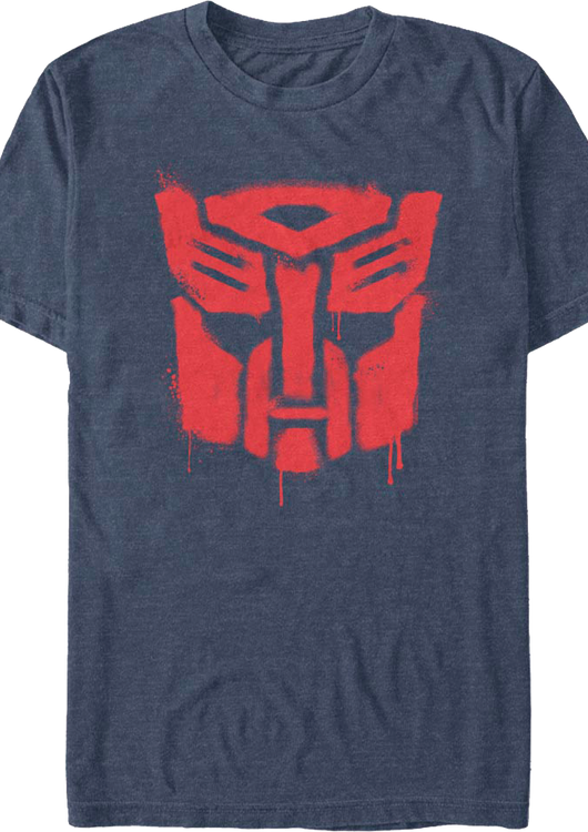 Autobot Graffiti Logo Transformers T-Shirt - main product image