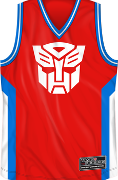 Autobot Transformers Basketball Jersey