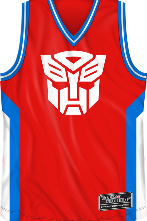 Autobot Transformers Basketball Jersey - main product image