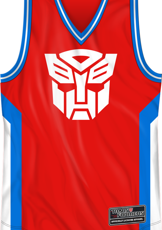 Autobot Transformers Basketball Jersey - main product image