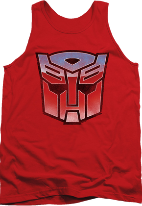 Autobot Vintage Logo Transformers Tank Top