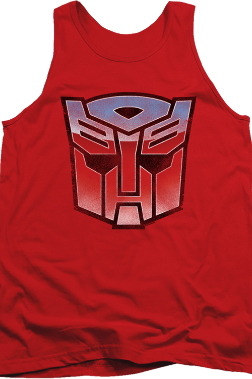 Autobot Vintage Logo Transformers Tank Top - main product image