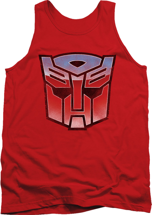 Autobot Vintage Logo Transformers Tank Top - main product image