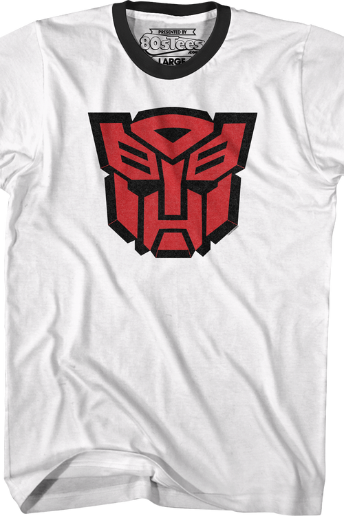 Autobots Classic Logo Transformers Ringer Shirt - main product image