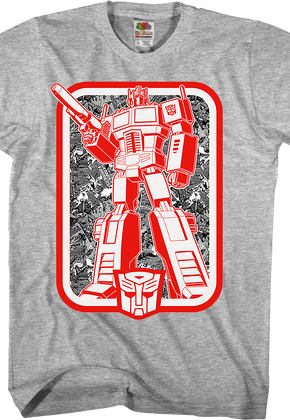 Autobots Leader Optimus Prime Transformers T-Shirt