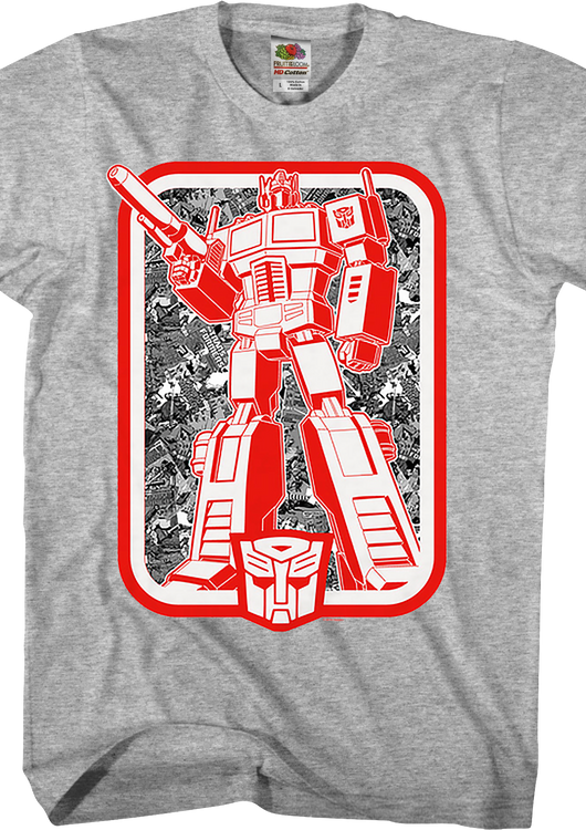 Autobots Leader Optimus Prime Transformers T-Shirt - main product image
