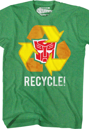Autobots Recycle Transformers T-Shirt