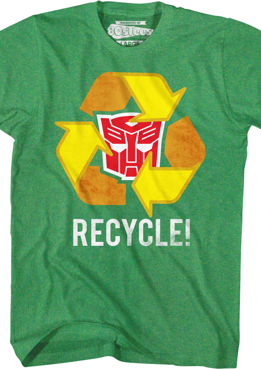 Autobots Recycle Transformers T-Shirt - main product image