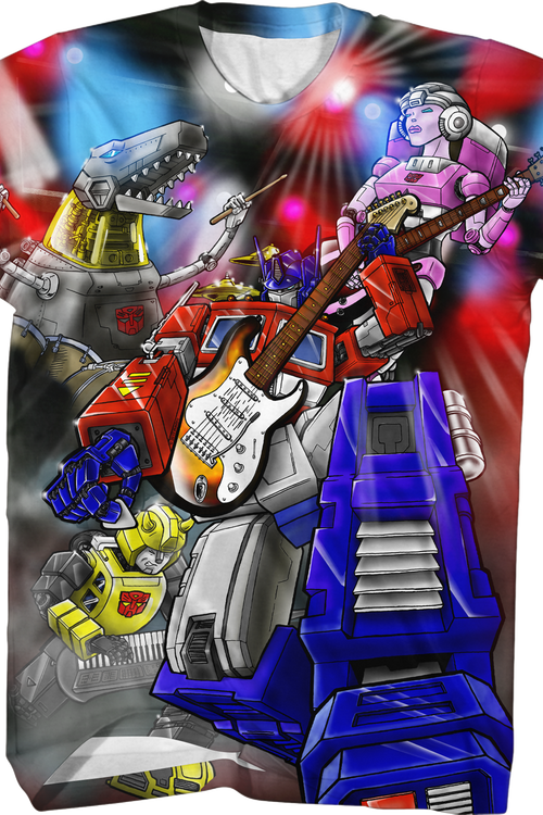 Autobots Rock Sublimation Shirtmain product image