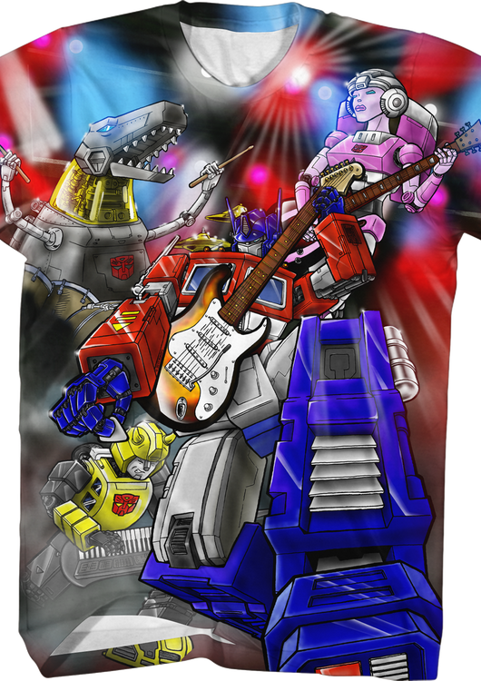 Autobots Rock Sublimation Shirt - main product image