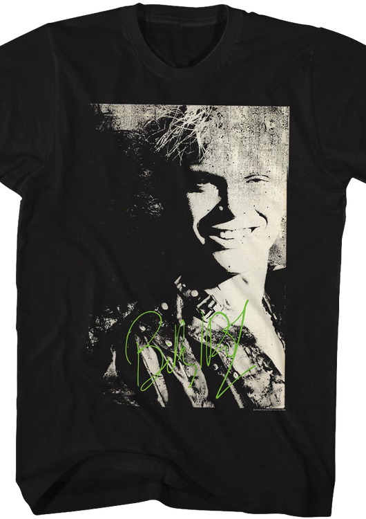 Autograph Billy Idol T-Shirt - main product image