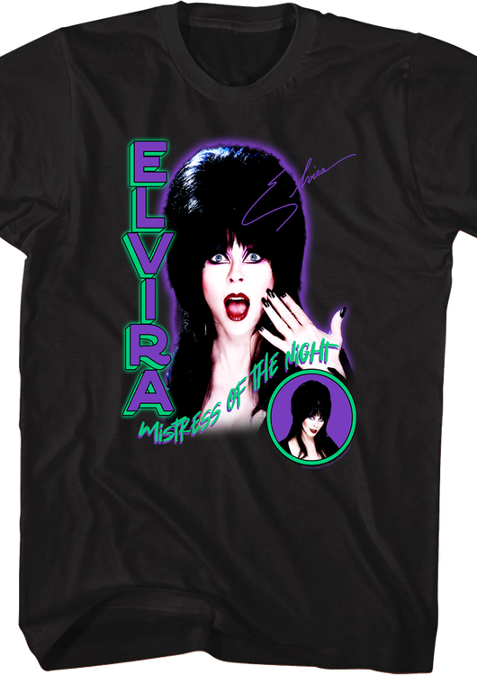Mistress of the Night Elvira T-Shirt - main product image
