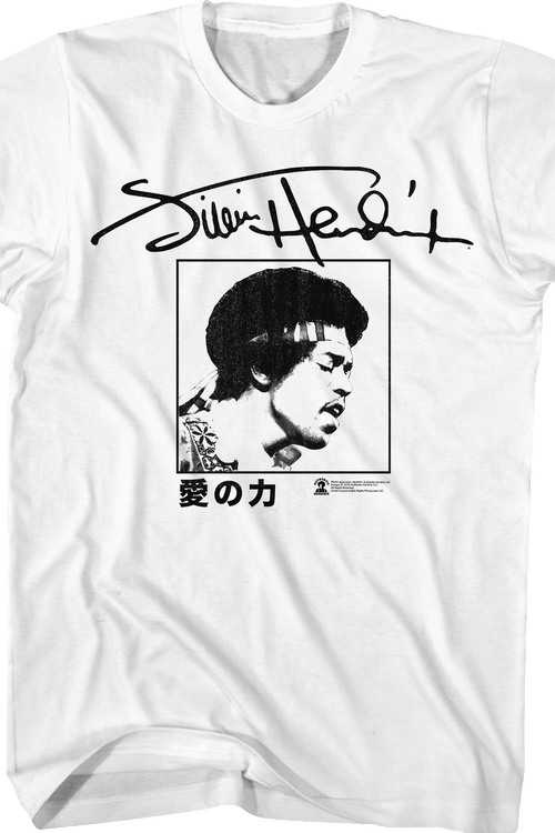 Autograph Jimi Hendrix T-Shirtmain product image