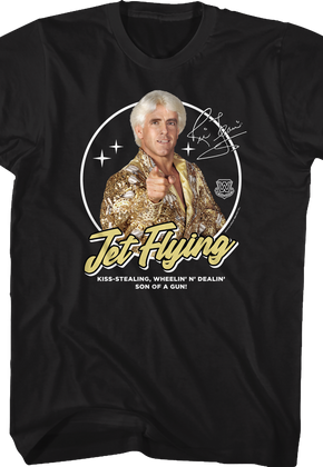 Jet Flying Autograph Ric Flair T-Shirt