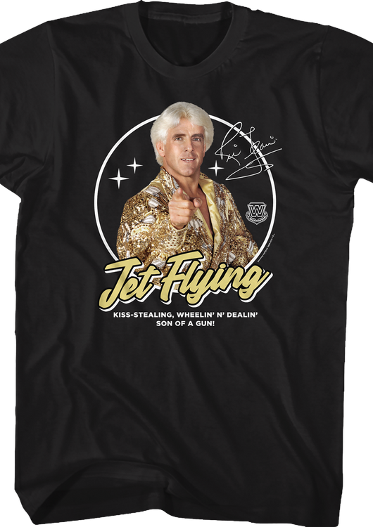 Jet Flying Autograph Ric Flair T-Shirt - main product image