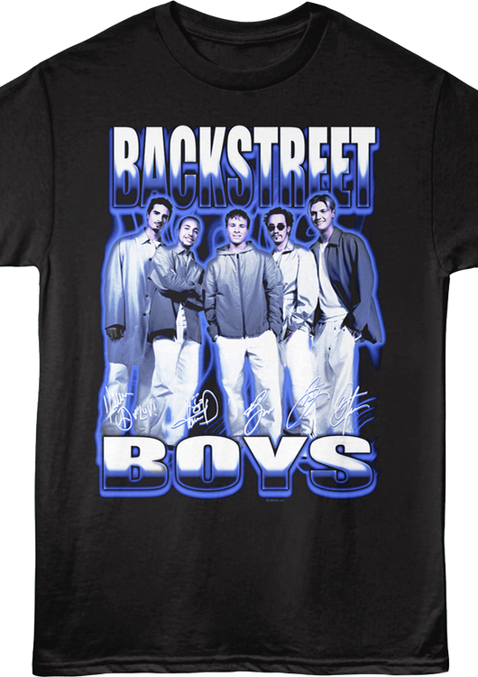 Autographs Backstreet Boys T-Shirt - main product image