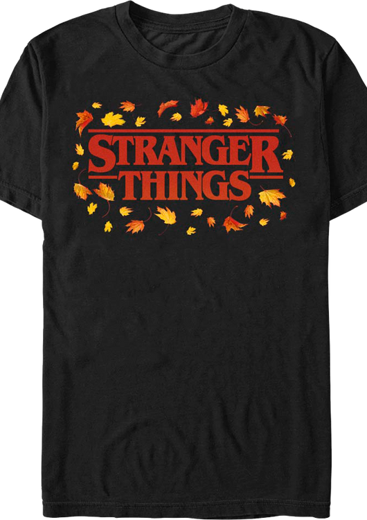 Autumn Leaves Stranger Things T-Shirt - main product image