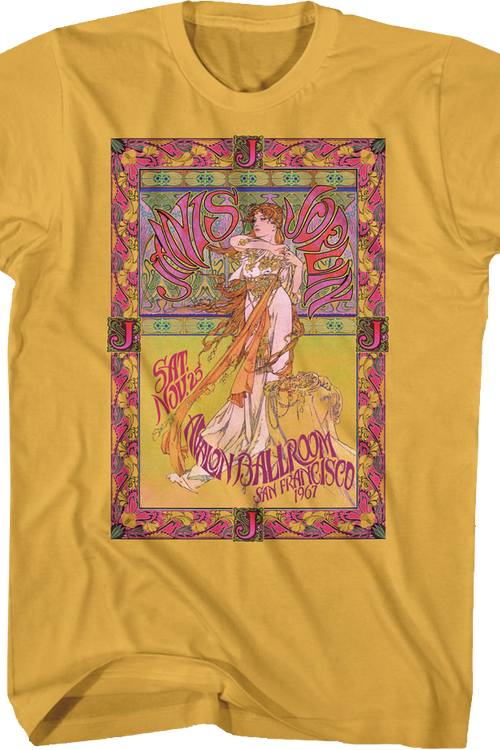 Avalon Ballroom Janis Joplin T-Shirt - main product image