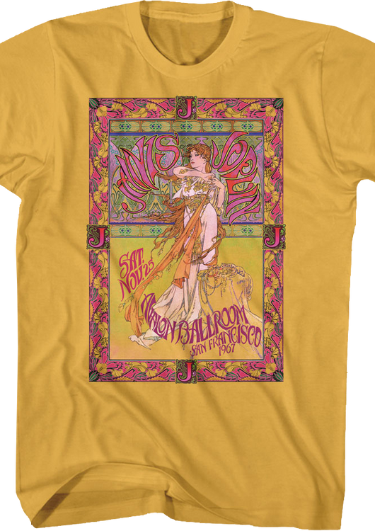 Avalon Ballroom Janis Joplin T-Shirt - main product image